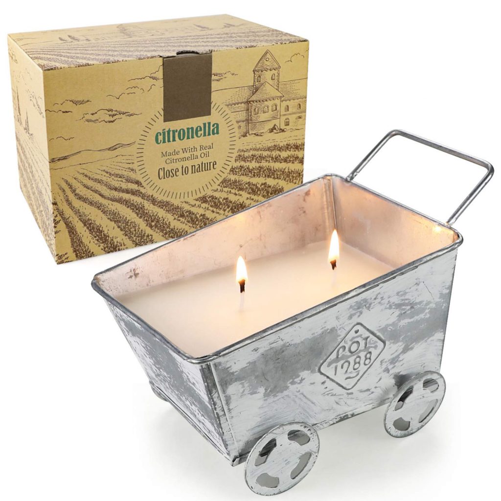 YINUO LIGHT Soy Wax - large outdoor citronella candle